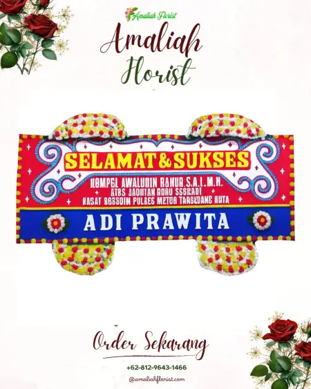 Papan Bunga Ucapan Selamat Mintorahayu